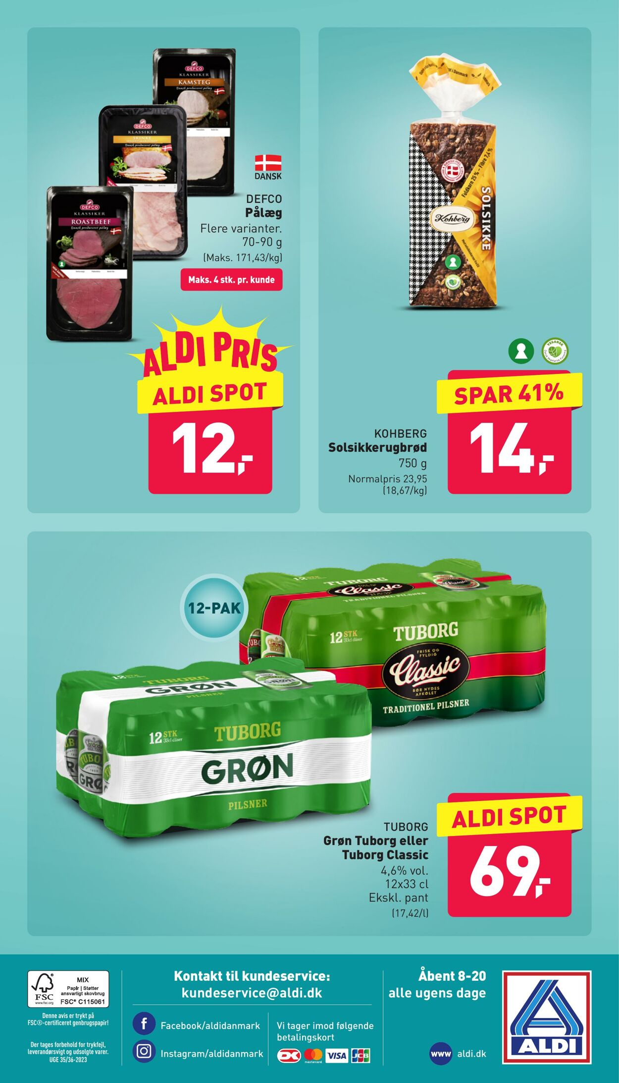 Tilbud Aldi 01.09.2023 - 07.09.2023