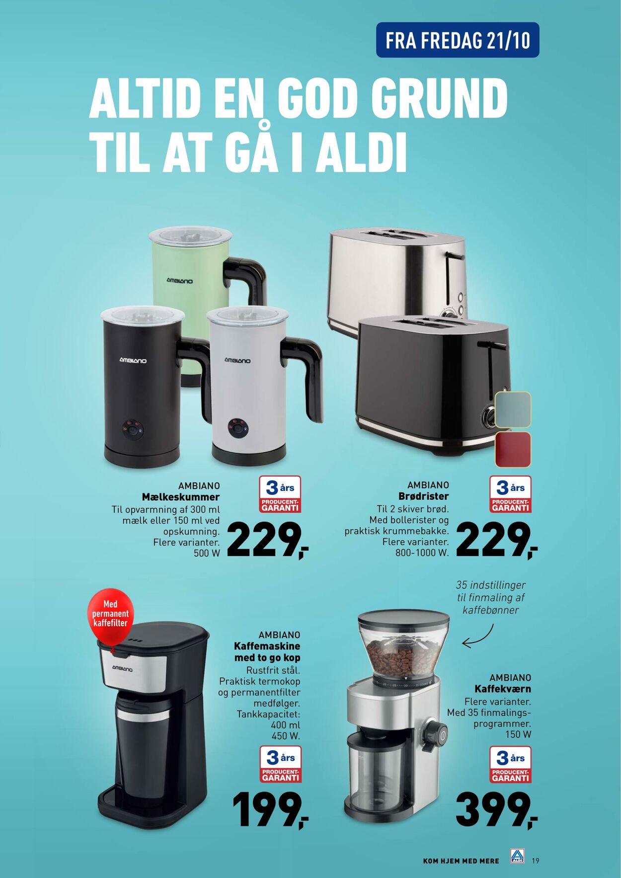 Tilbud Aldi 21.10.2022 - 27.10.2022