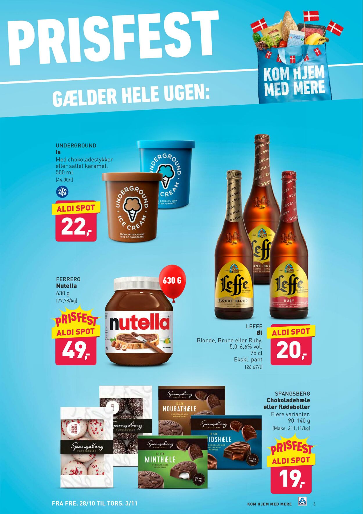 Tilbud Aldi 28.10.2022 - 03.11.2022