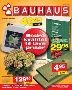 Tilbud Bauhaus 19.01.2024 - 01.02.2024