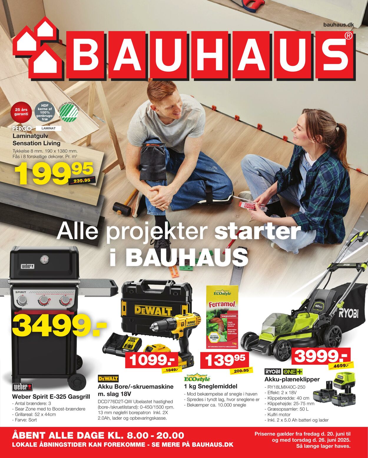 Tilbud Bauhaus 20.06.2025 - 26.06.2025