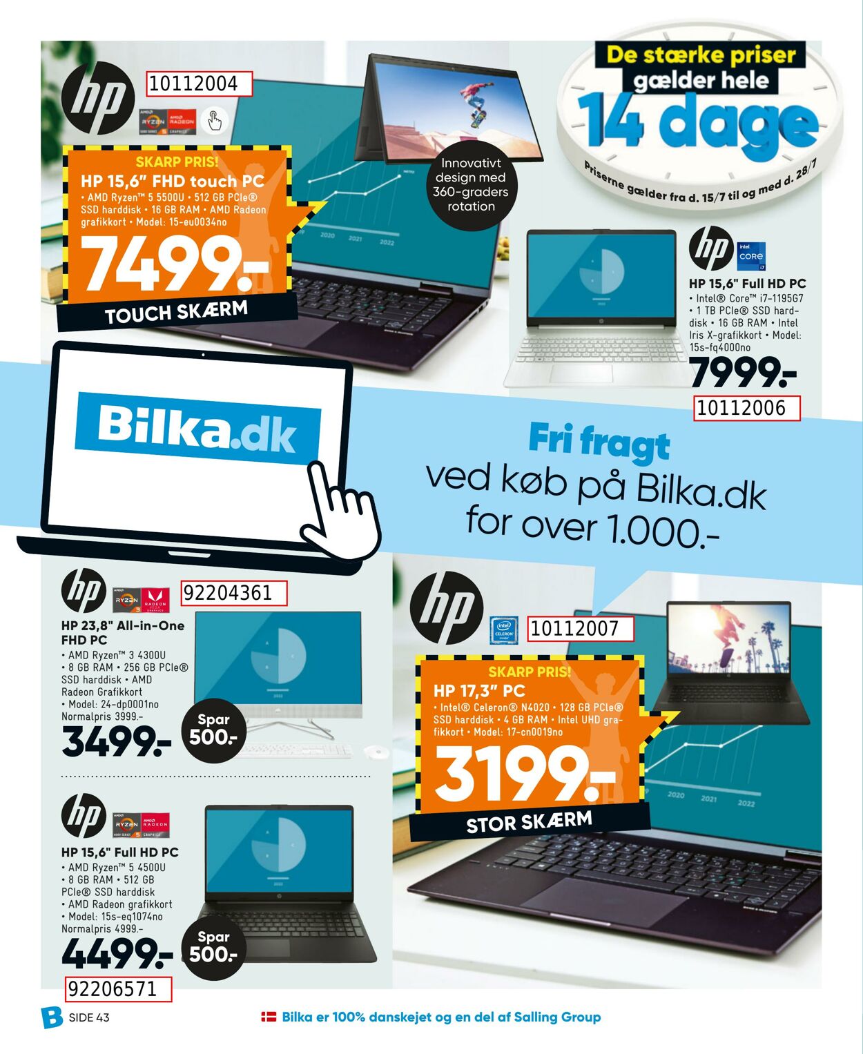 Tilbud Bilka 15.07.2022 - 28.07.2022