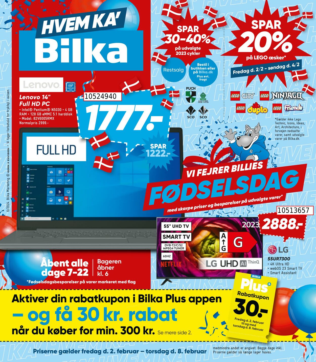 Tilbud Bilka 02.02.2024 - 08.02.2024