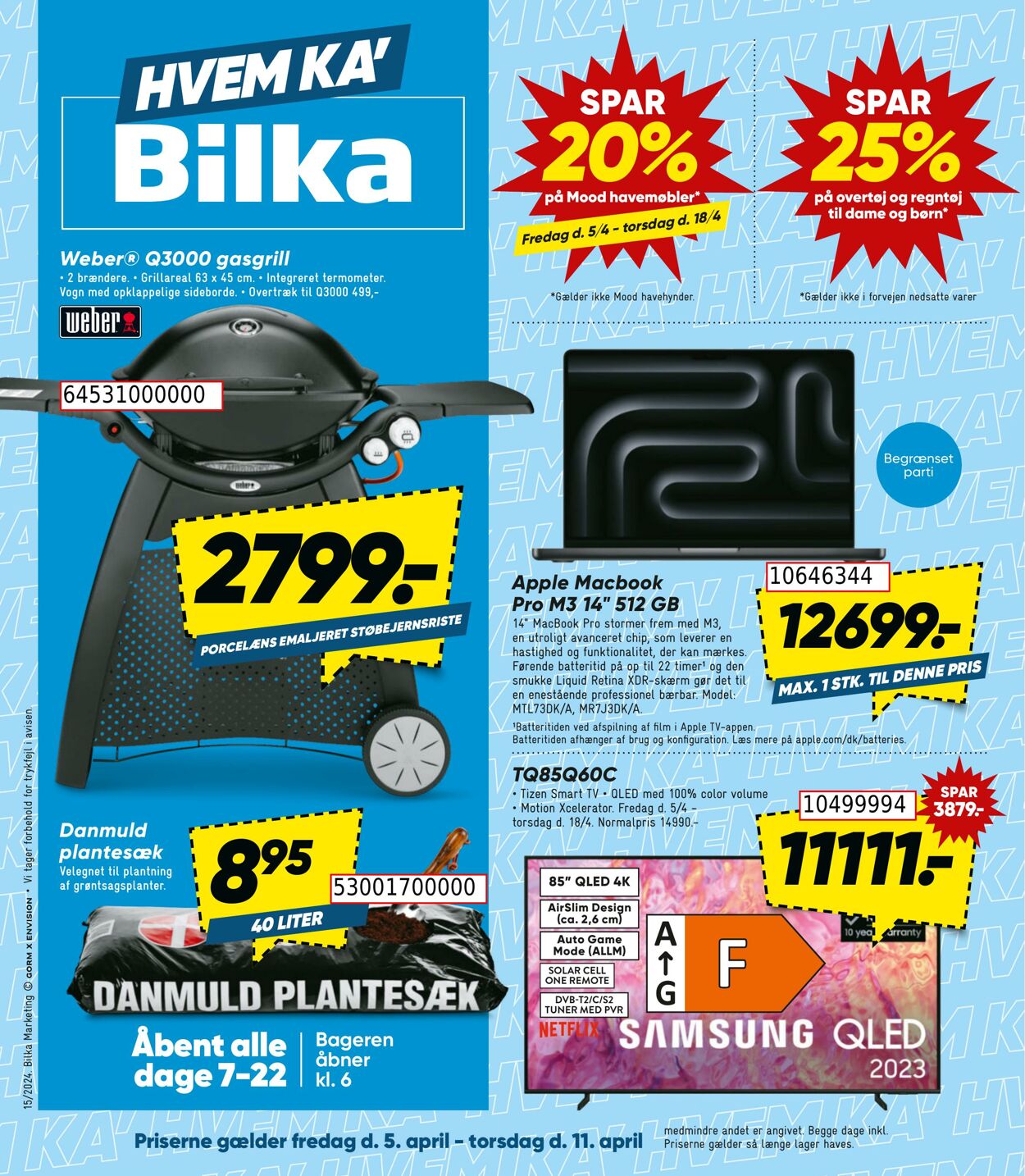 Tilbud Bilka 05.04.2024 - 11.04.2024