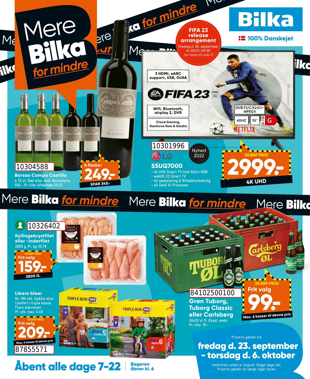 Tilbud Bilka 23.09.2022 - 06.10.2022