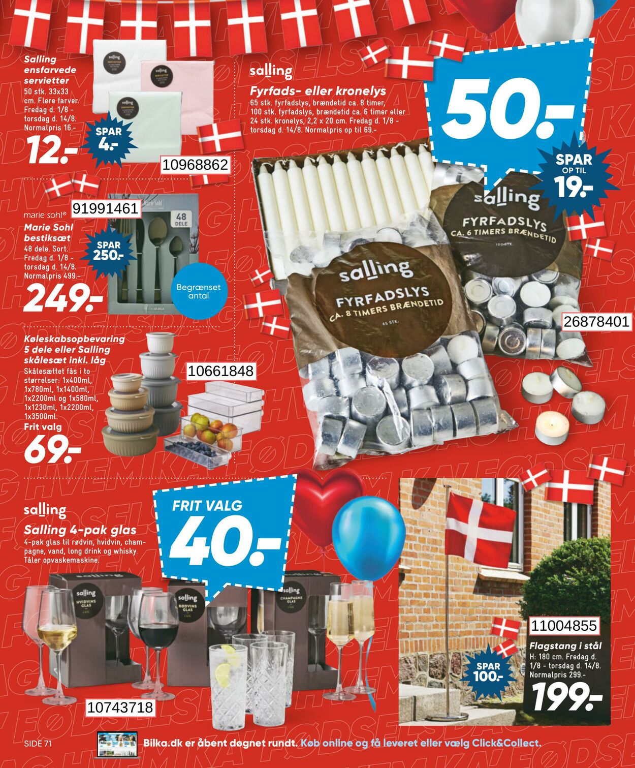 Tilbud Bilka 01.08.2025 - 07.08.2025