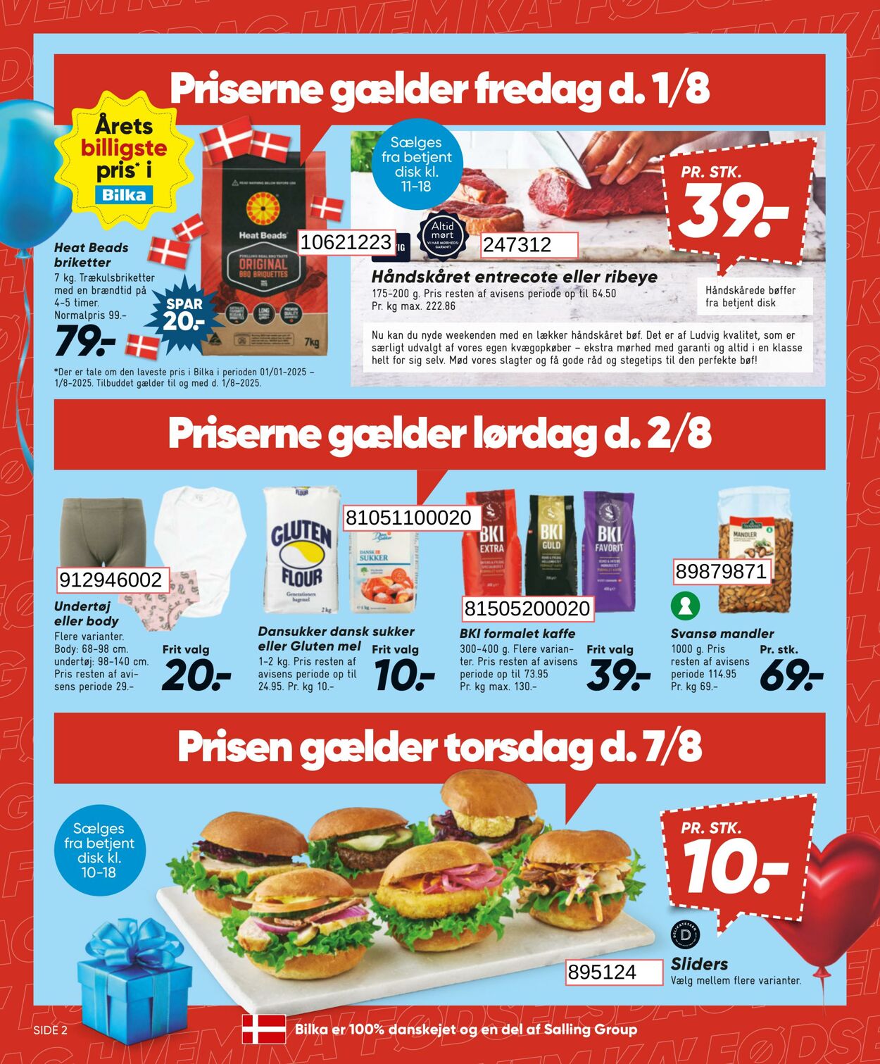 Tilbud Bilka 01.08.2025 - 07.08.2025