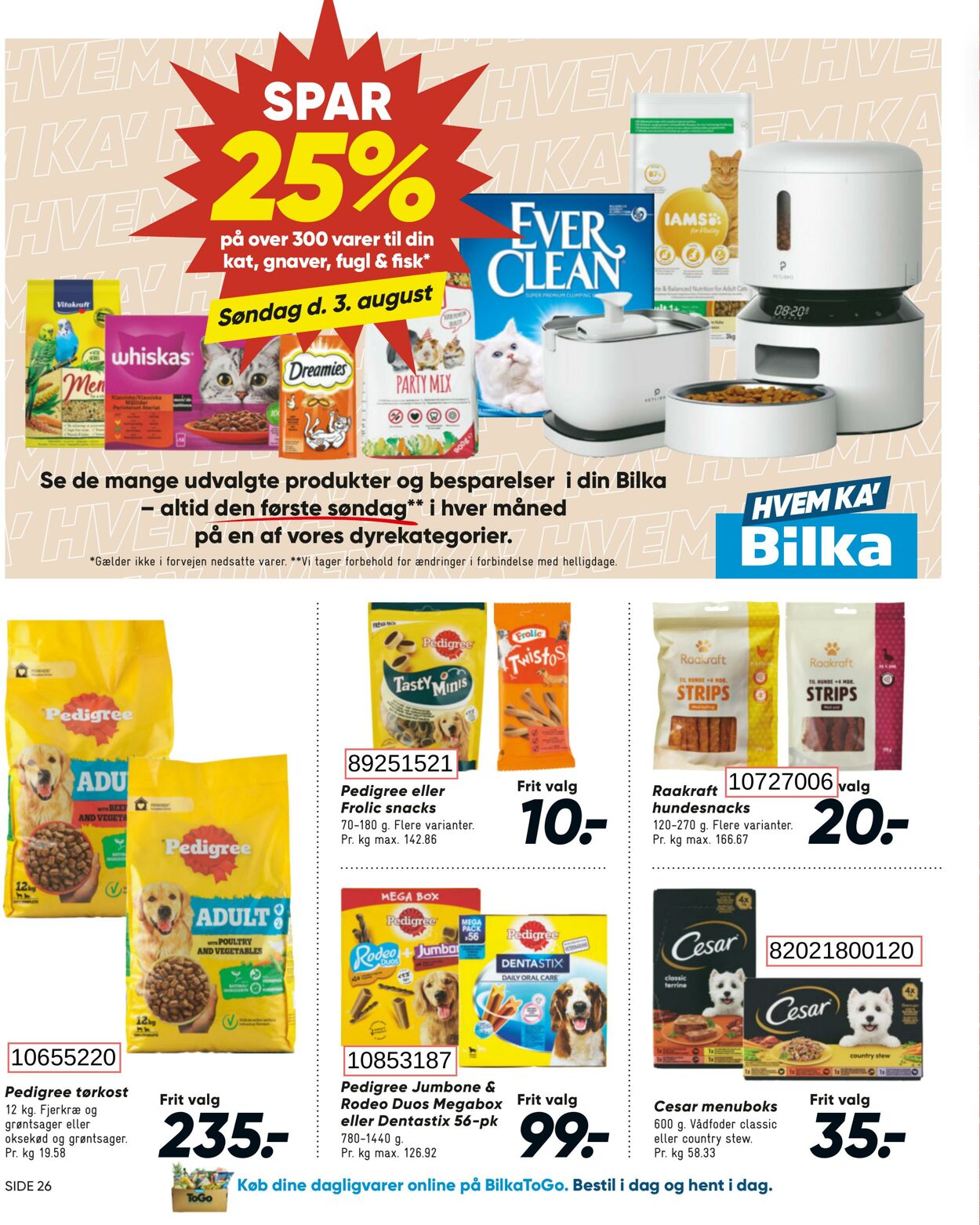 Tilbud Bilka 01.08.2025 - 07.08.2025