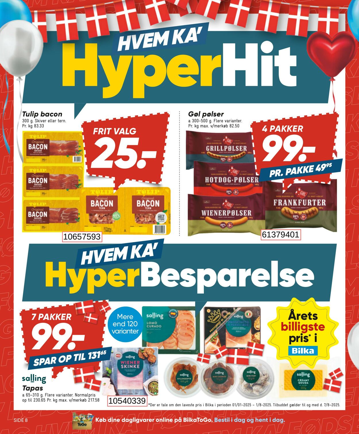 Tilbud Bilka 01.08.2025 - 07.08.2025