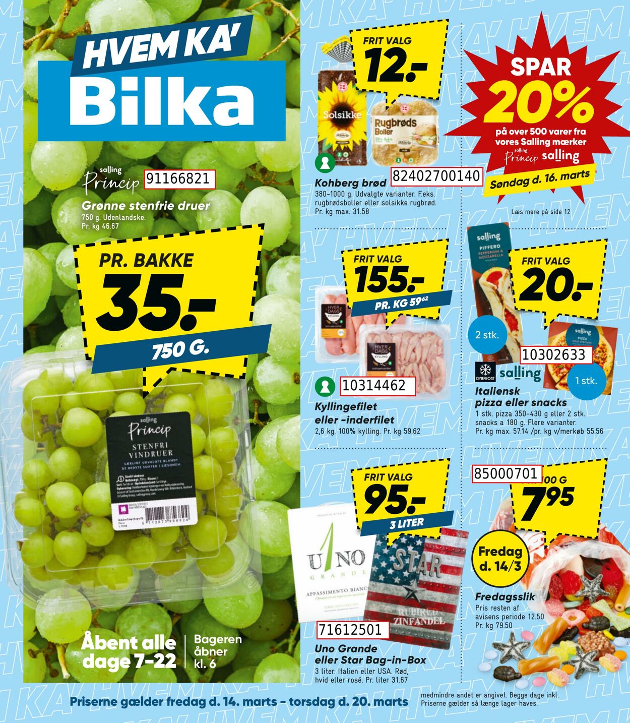 Tilbud Bilka 17.03.2025 - 20.03.2025