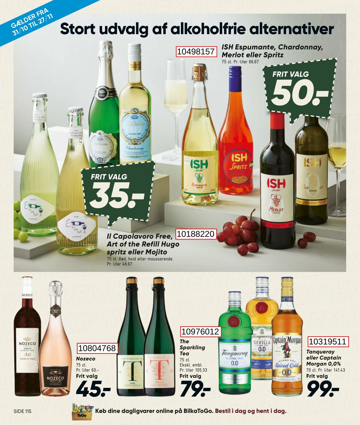 Tilbud Bilka 31.10.2025 - 07.11.2025