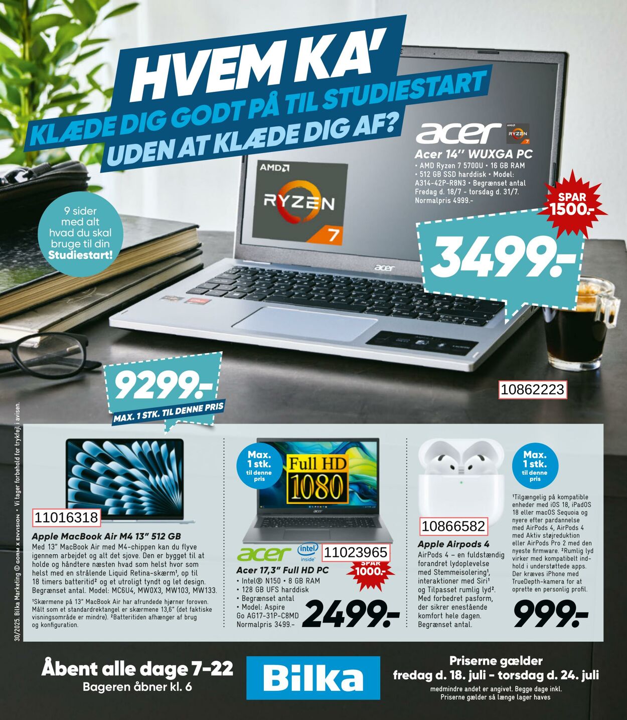 Tilbud Bilka 18.07.2025 - 24.07.2025