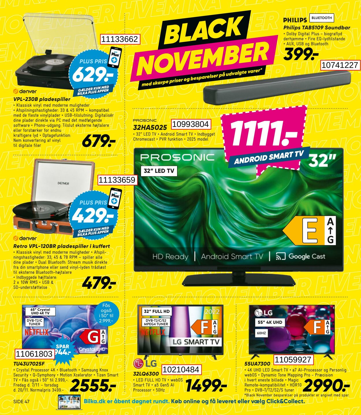 Tilbud Bilka 07.11.2025 - 13.11.2025