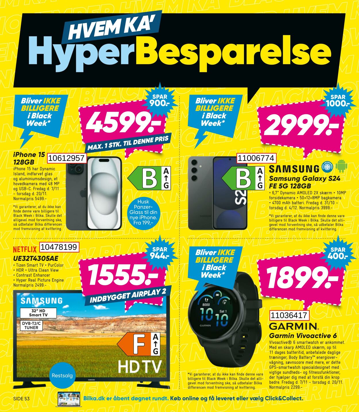 Tilbud Bilka 07.11.2025 - 13.11.2025