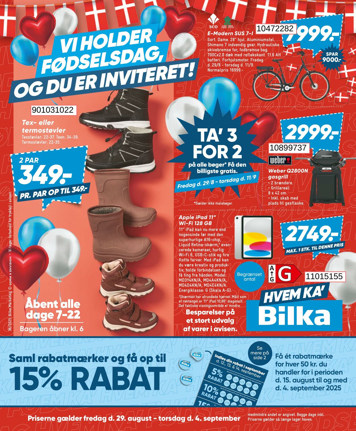 Tilbud Bilka 29.08.2025 - 04.09.2025