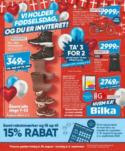 Tilbud Bilka 29.08.2025 - 04.09.2025