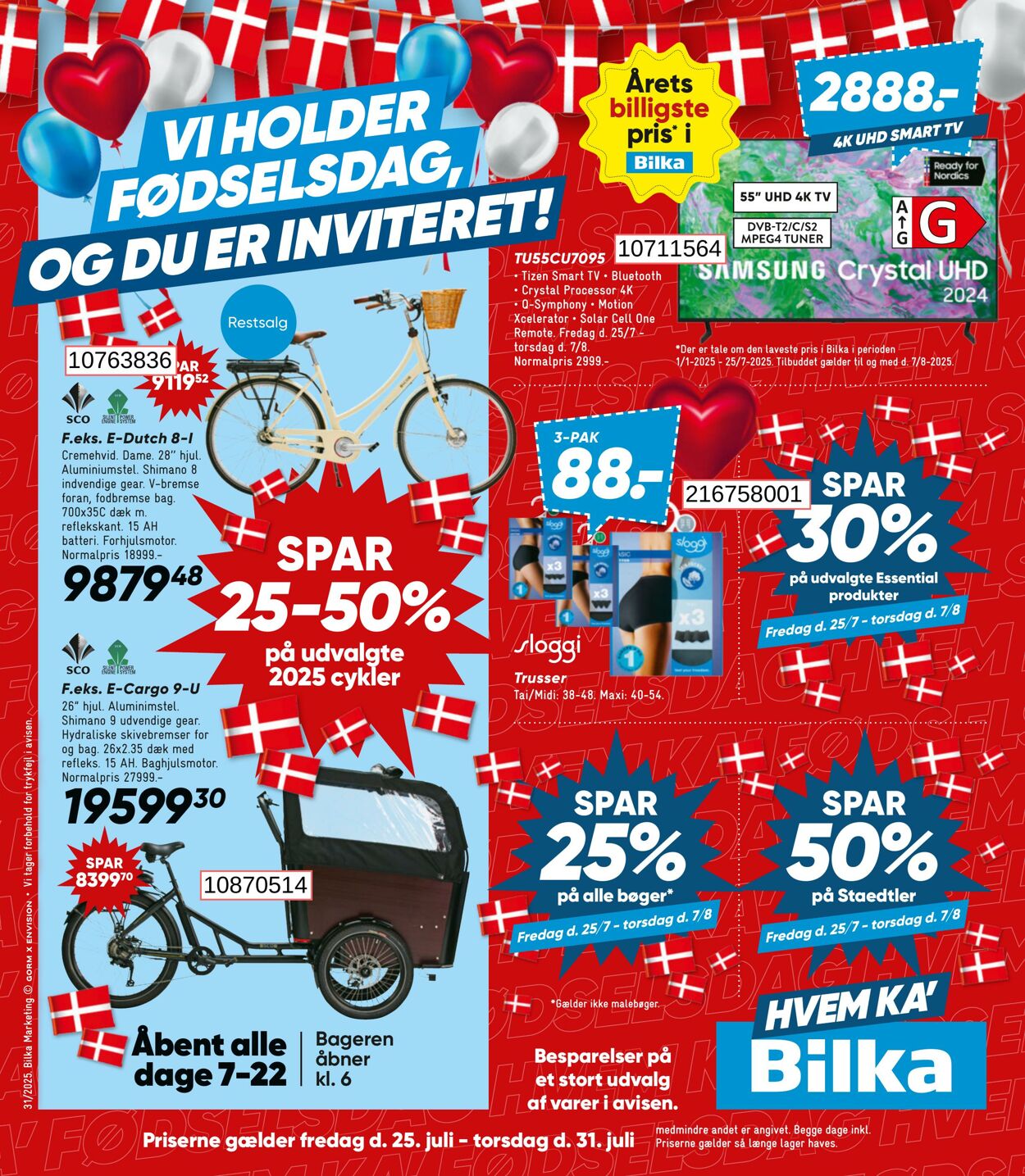 Tilbud Bilka 25.07.2025 - 31.07.2025