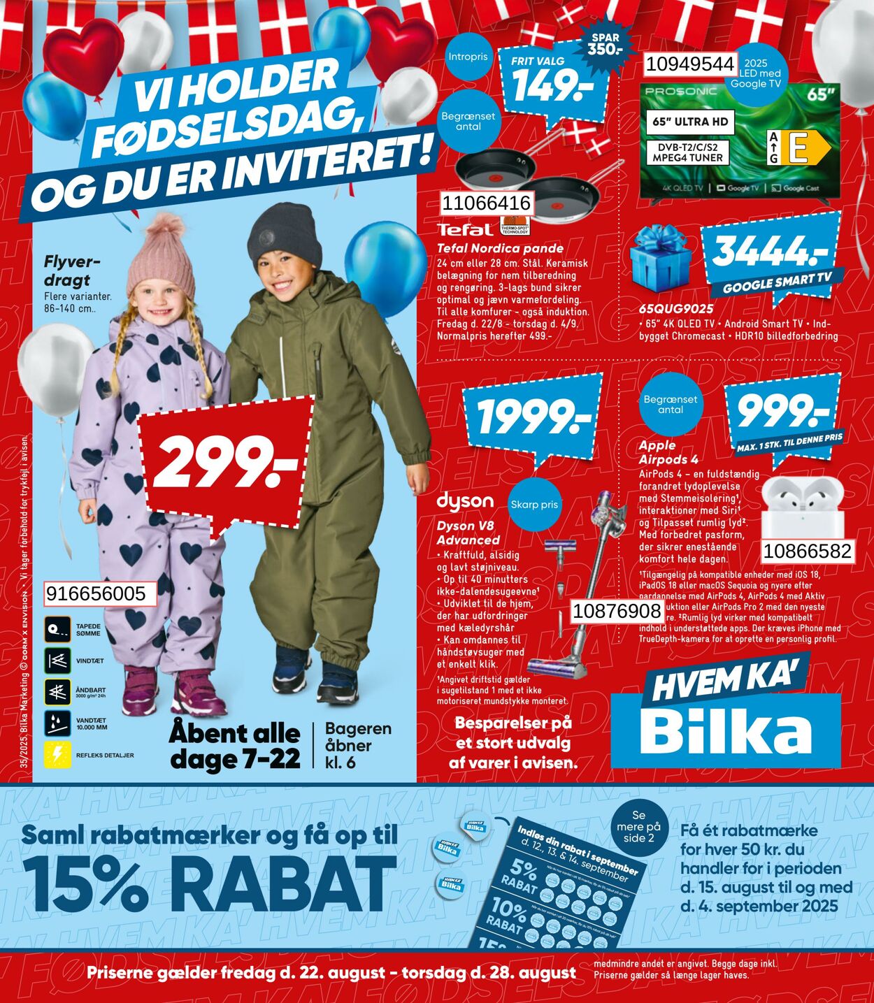 Tilbud Bilka 22.08.2025 - 28.08.2025