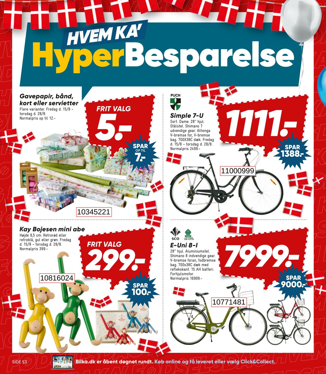 Tilbud Bilka 22.08.2025 - 28.08.2025