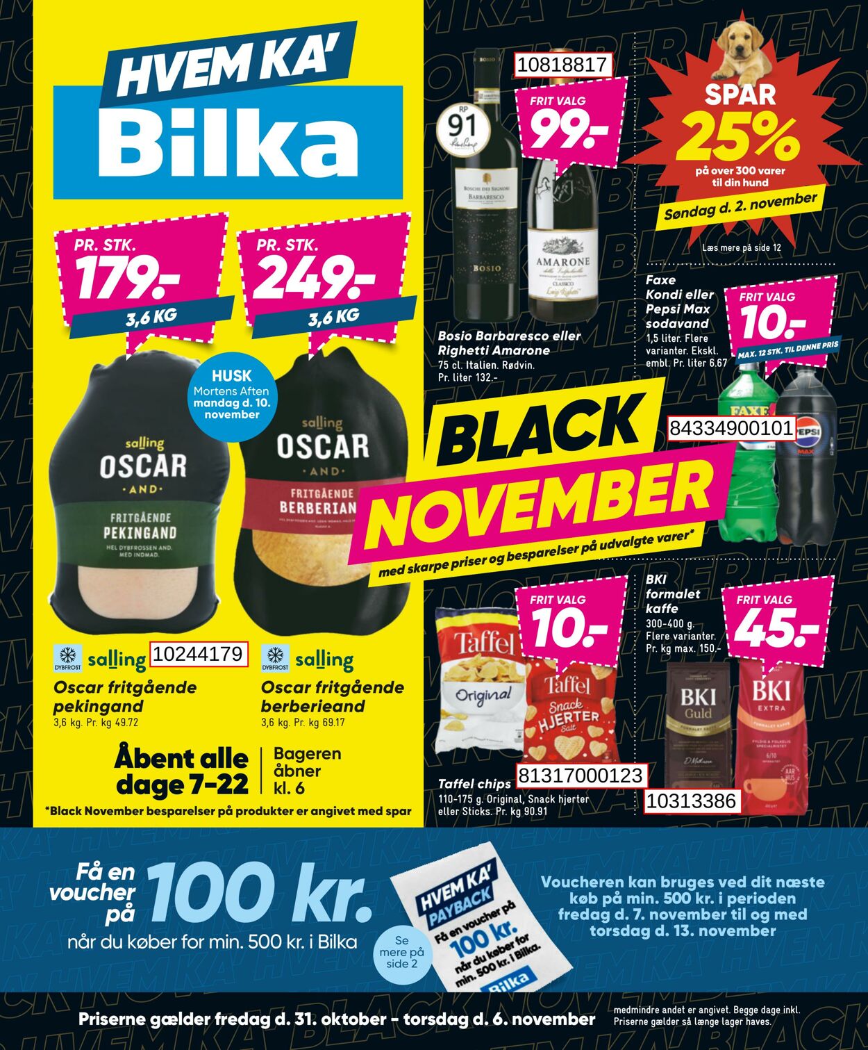 Tilbud Bilka 31.10.2025 - 06.11.2025