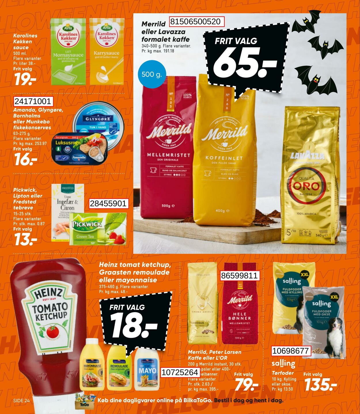 Tilbud Bilka 24.10.2025 - 30.10.2025