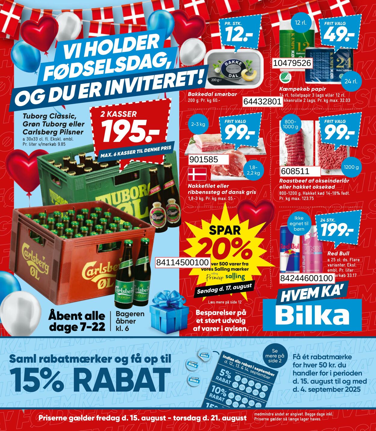 Tilbud Bilka 15.08.2025 - 21.08.2025