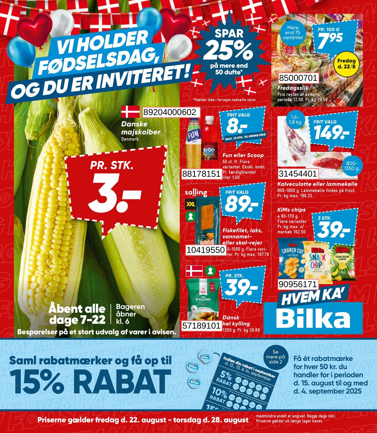 Tilbud Bilka 22.08.2025 - 28.08.2025