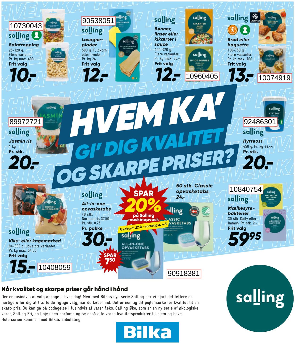 Tilbud Bilka 22.08.2025 - 28.08.2025