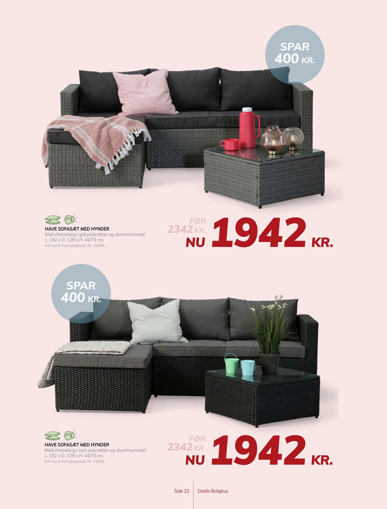 Tilbud Daells Bolighus 29.05.2025 - 05.06.2025
