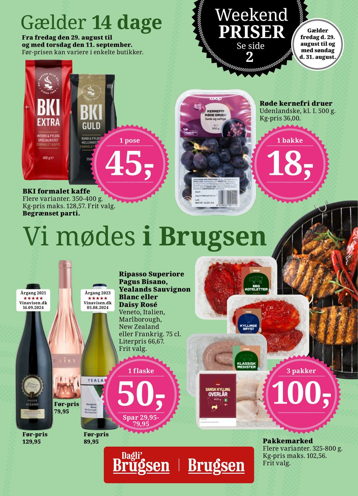 Tilbud Dagli’Brugsen 29.08.2025 - 11.09.2025
