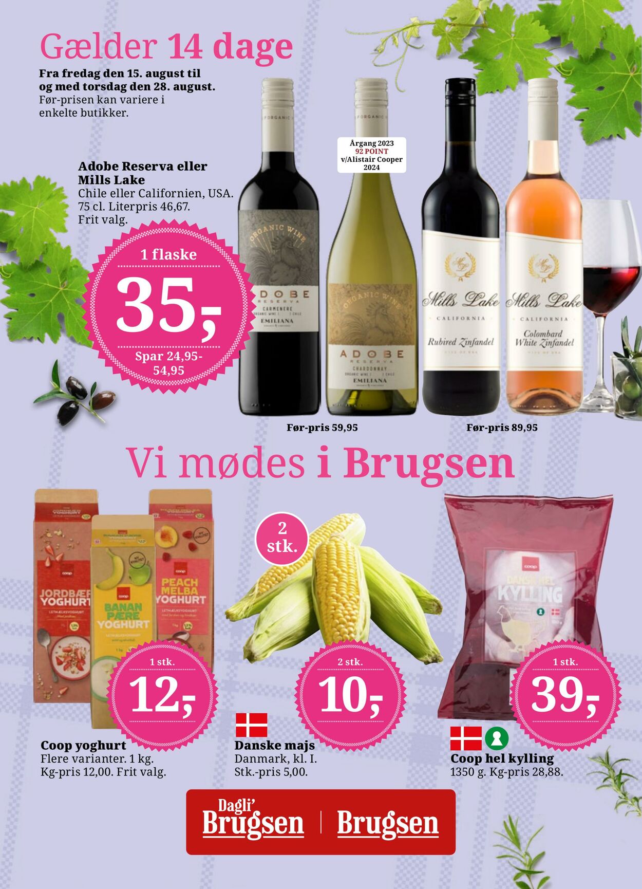 Tilbud Dagli’Brugsen 15.08.2025 - 28.08.2025