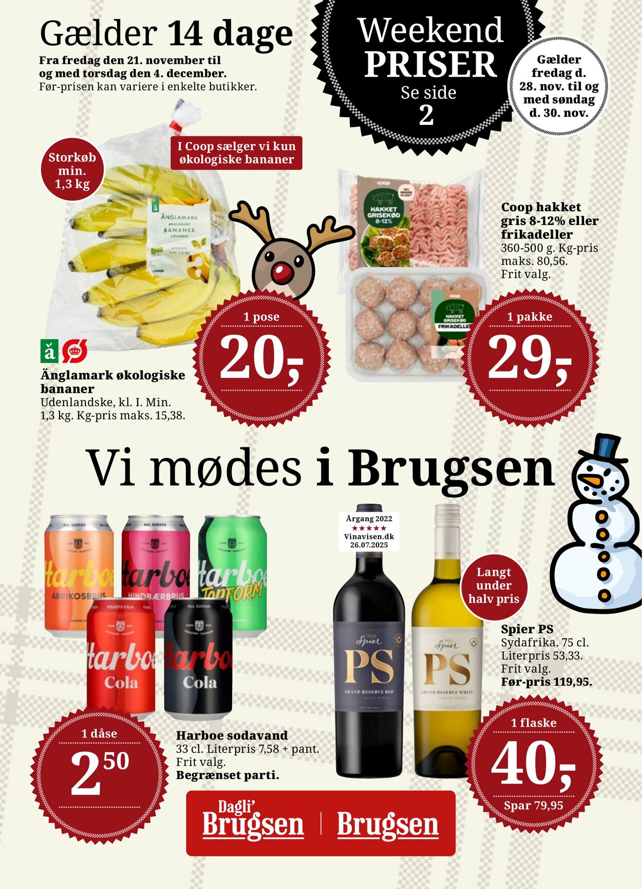 Tilbud Dagli’Brugsen 21.11.2025 - 04.12.2025