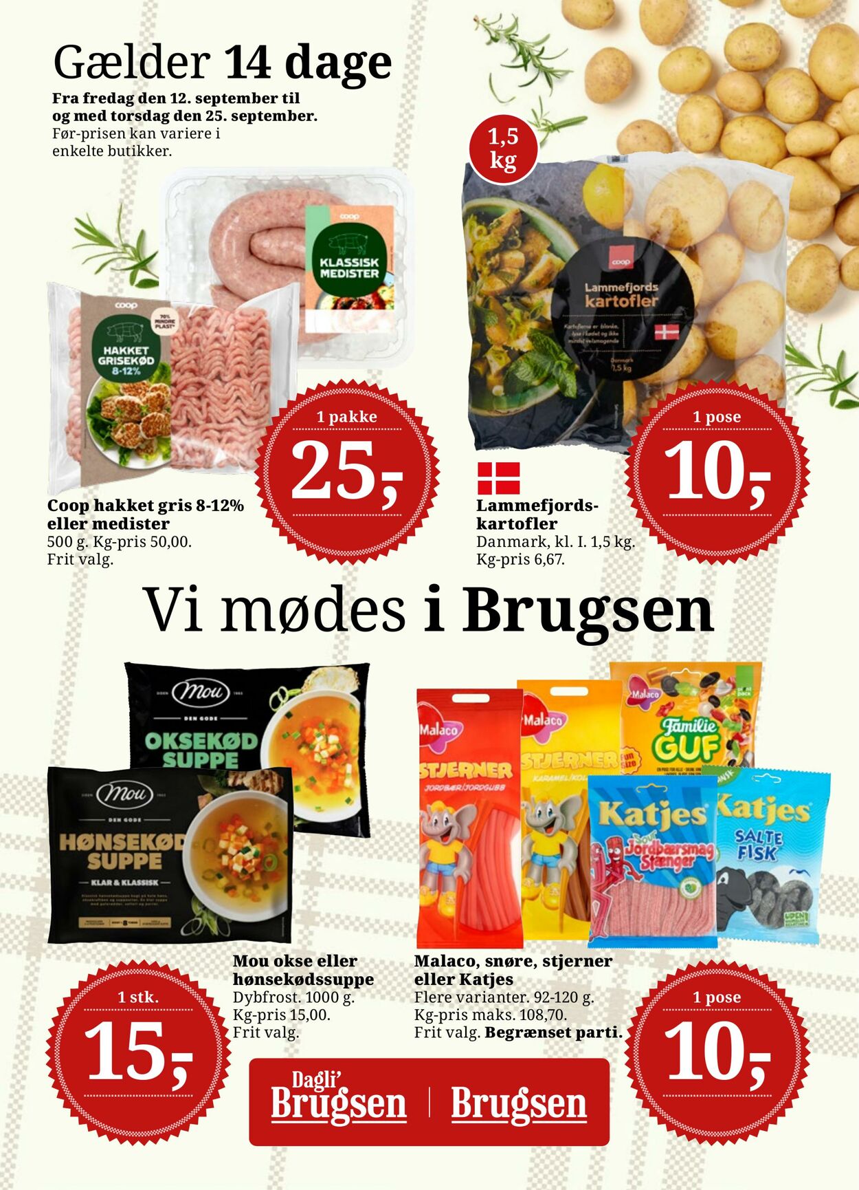 Tilbud Dagli’Brugsen 12.09.2025 - 25.09.2025