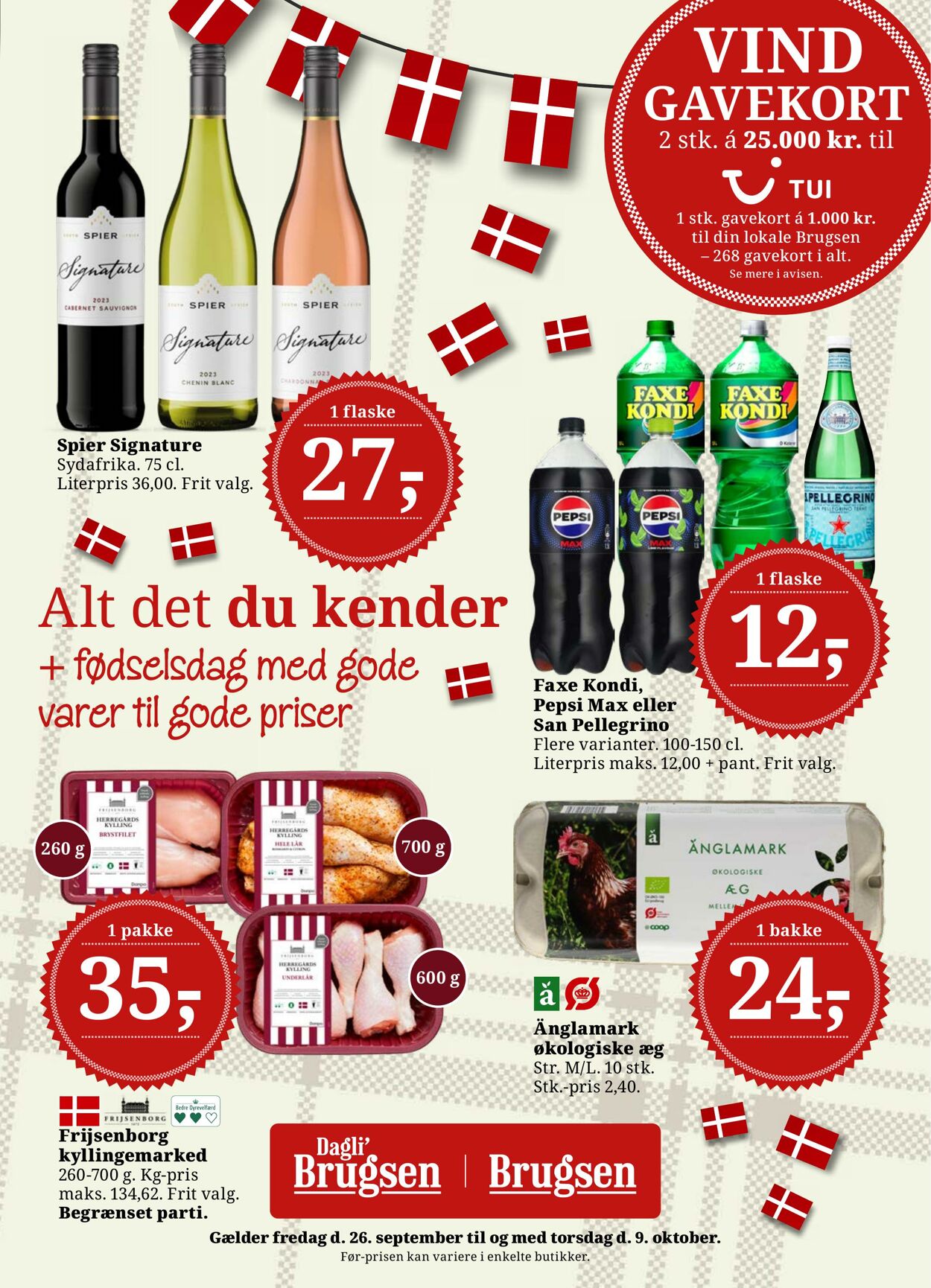 Tilbud Dagli’Brugsen 26.09.2025 - 09.10.2025