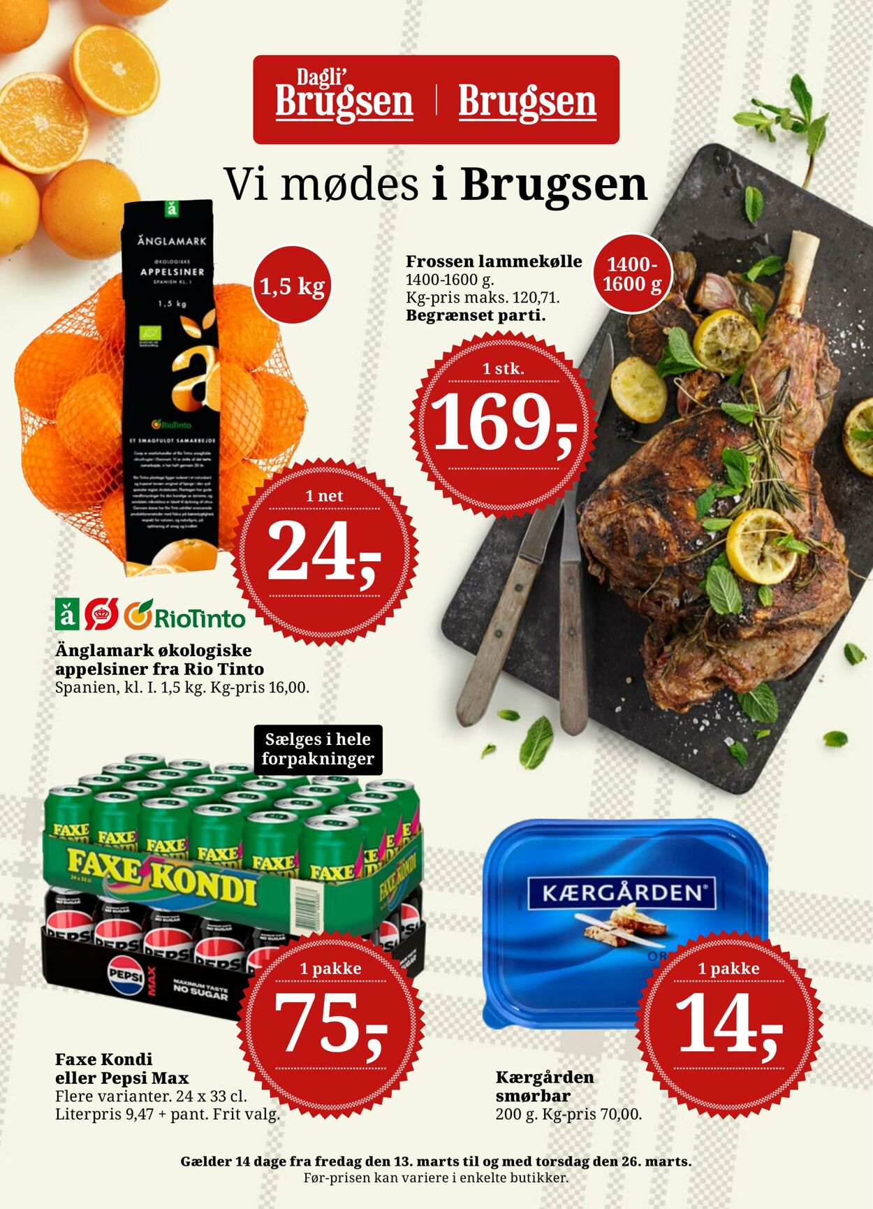 Tilbud Dagli’Brugsen 13.03.2026 - 26.03.2026
