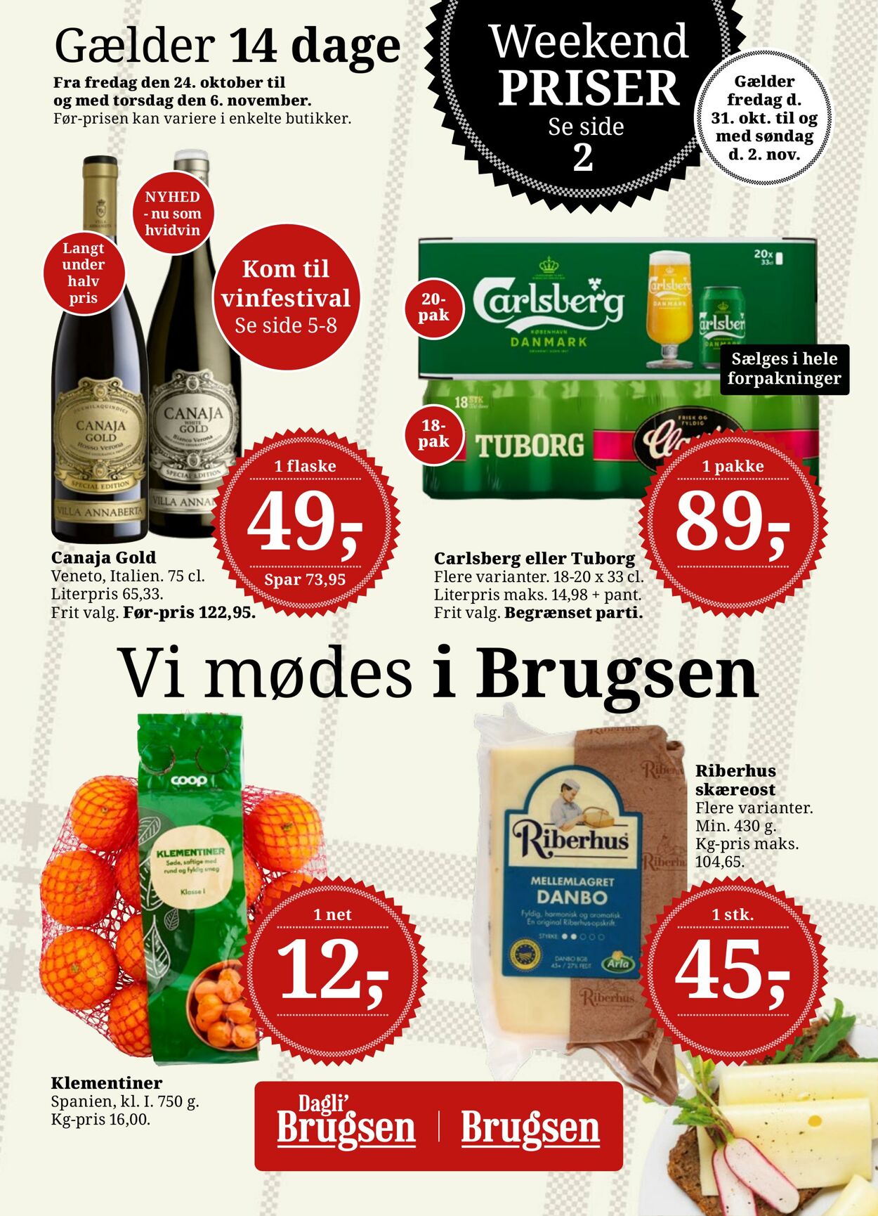 Tilbud Dagli’Brugsen 24.10.2025 - 06.11.2025