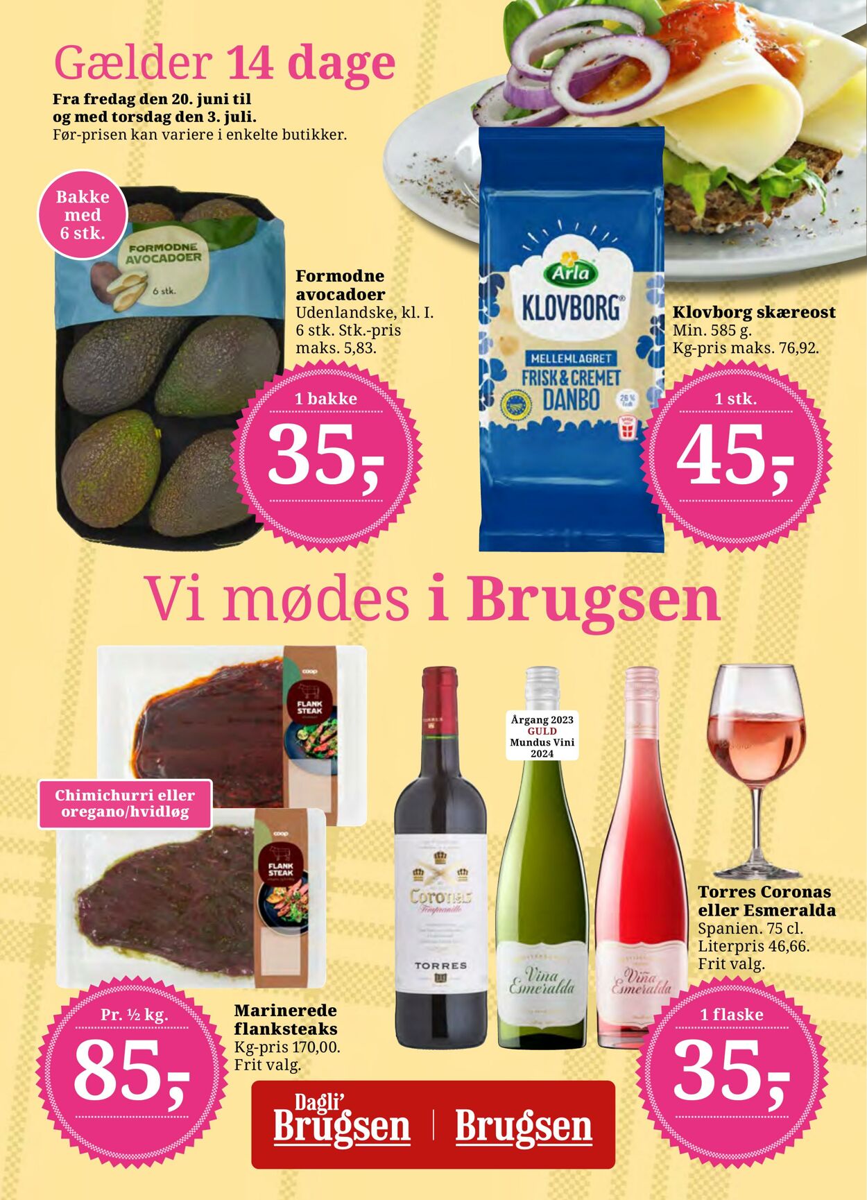 Tilbud Dagli’Brugsen 20.06.2025 - 03.07.2025