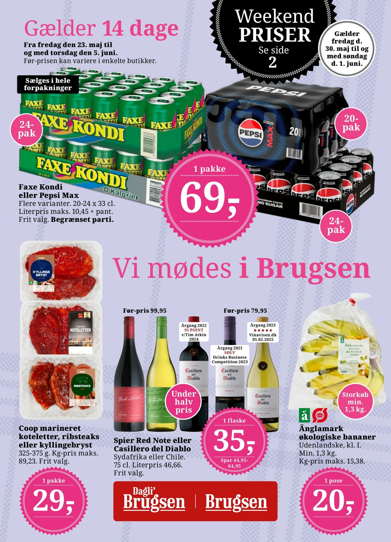 Tilbud Dagli’Brugsen - Tilbudsavisen 23 maj, 2025 - 5 jun, 2025