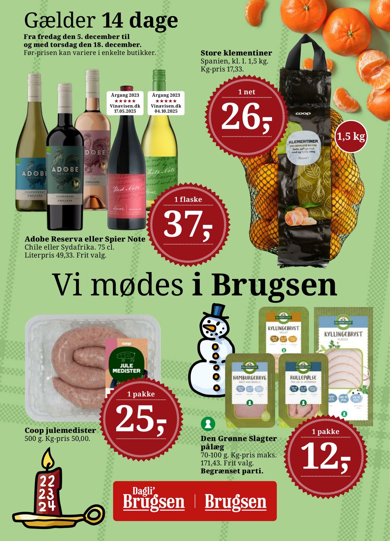 Tilbud Dagli’Brugsen 05.12.2025 - 18.12.2025