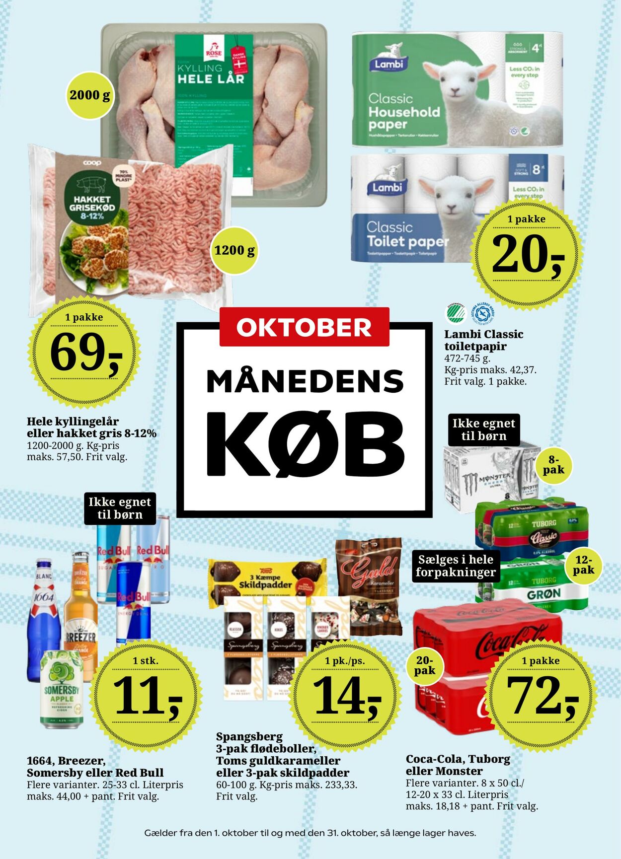 Tilbud Dagli’Brugsen 10.10.2025 - 23.10.2025