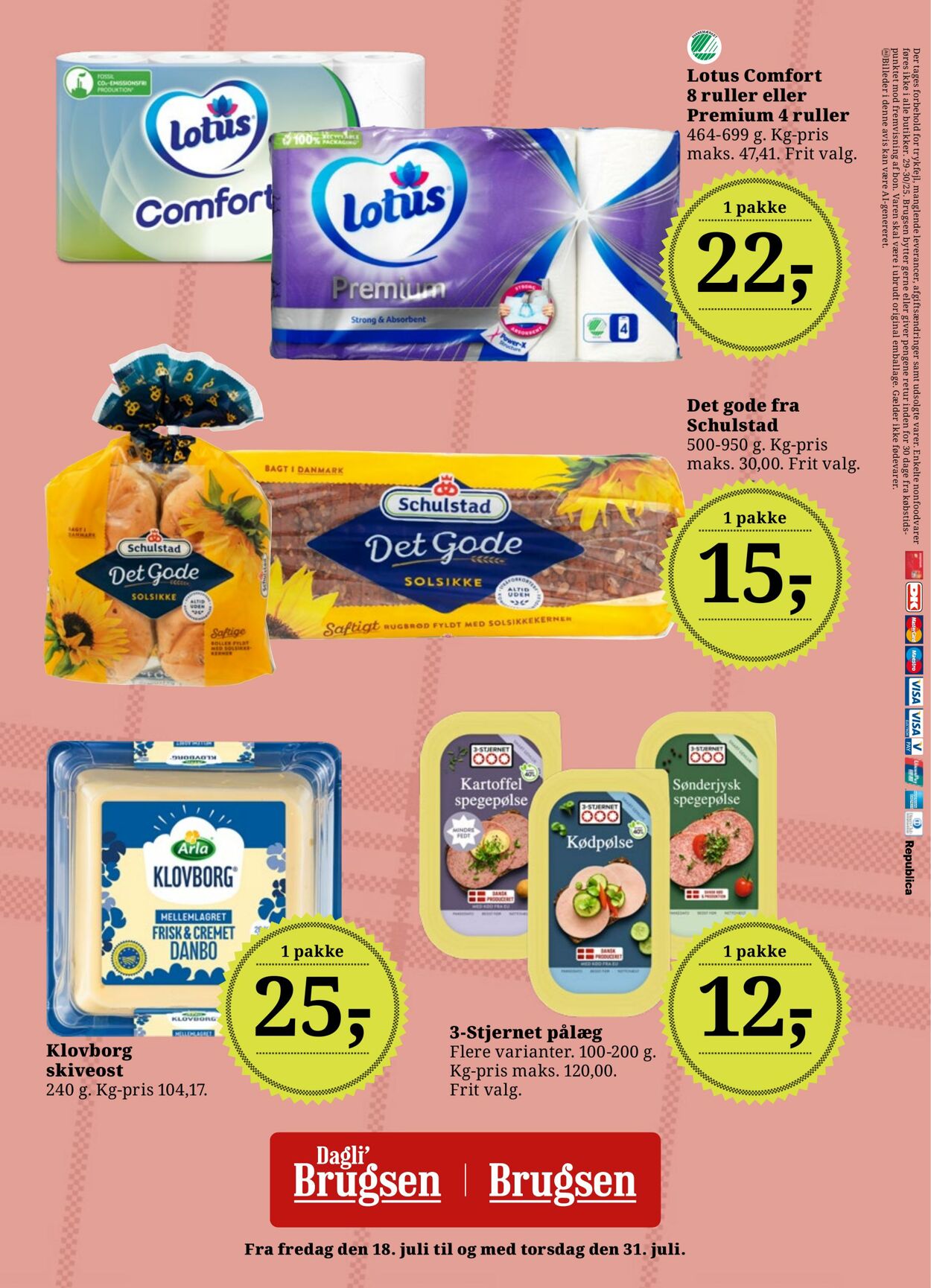 Tilbud Dagli’Brugsen 18.07.2025 - 31.07.2025