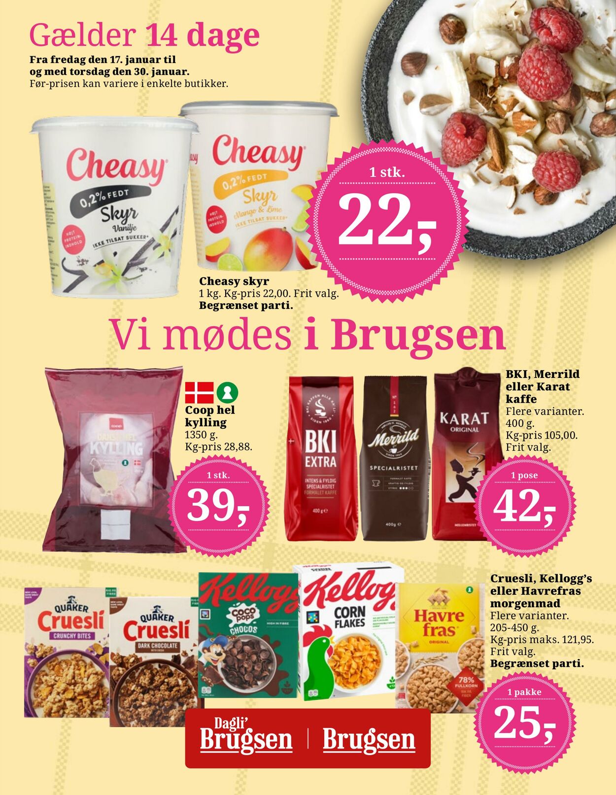 Tilbud Dagli’Brugsen 17.01.2025 - 30.01.2025