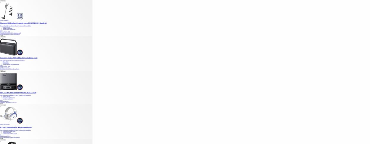 Tilbud Elgiganten 13.10.2025 - 19.10.2025