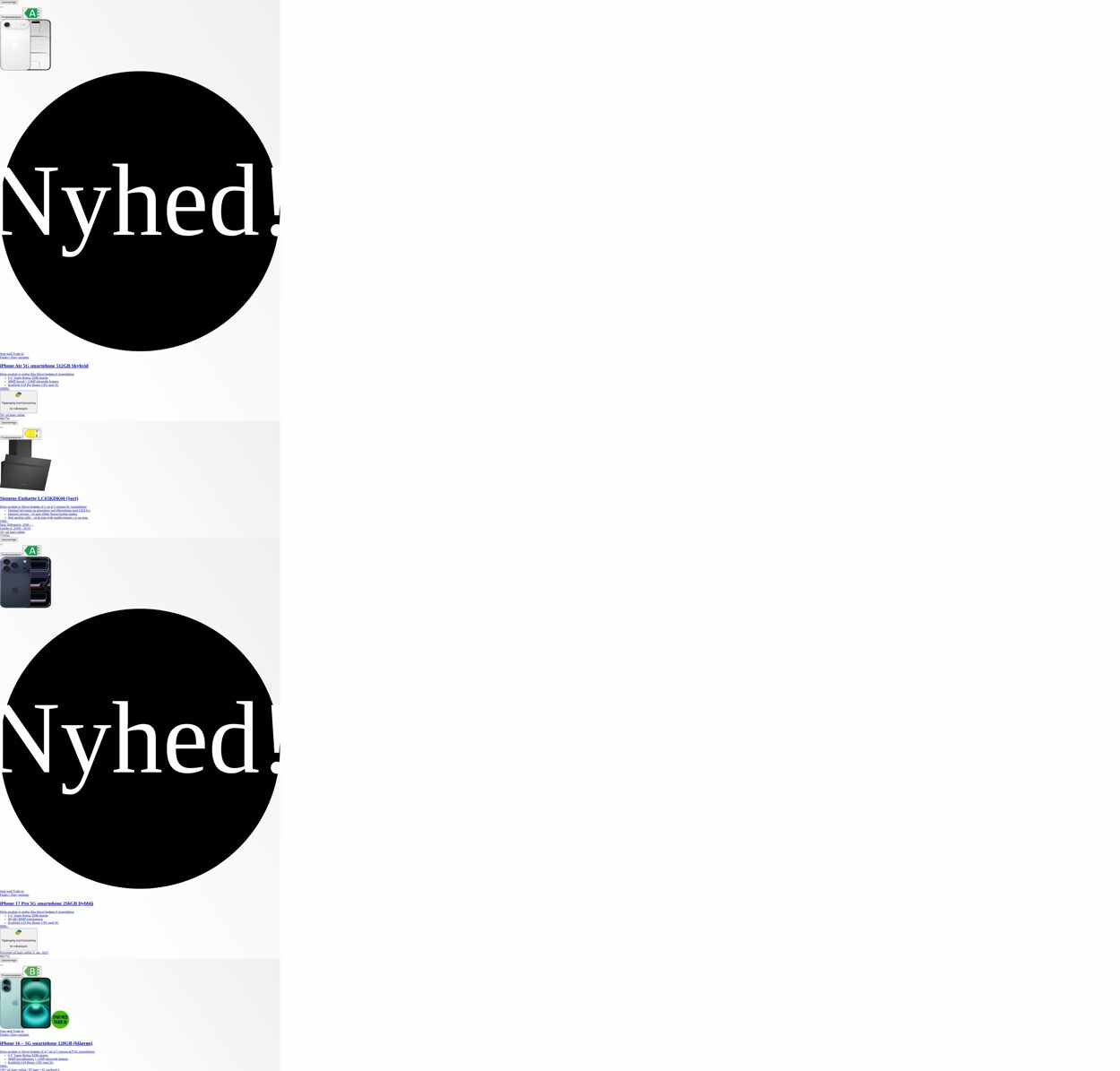 Tilbud Elgiganten 29.09.2025 - 05.10.2025