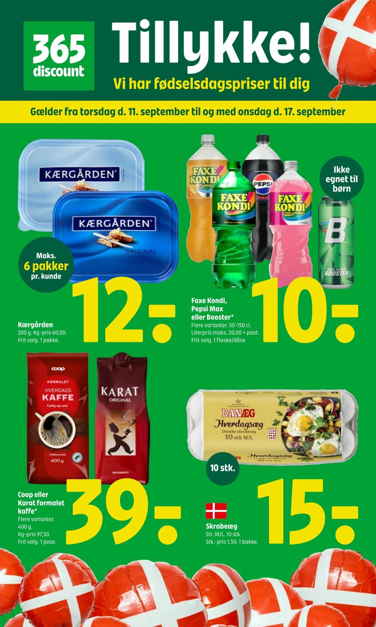 Tilbud Fakta-Coop 365discount 11.09.2025 - 17.09.2025