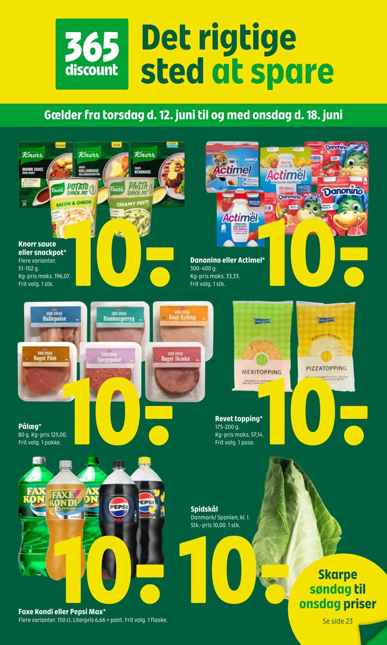 Tilbud Fakta-Coop 365discount 12.06.2025 - 18.06.2025
