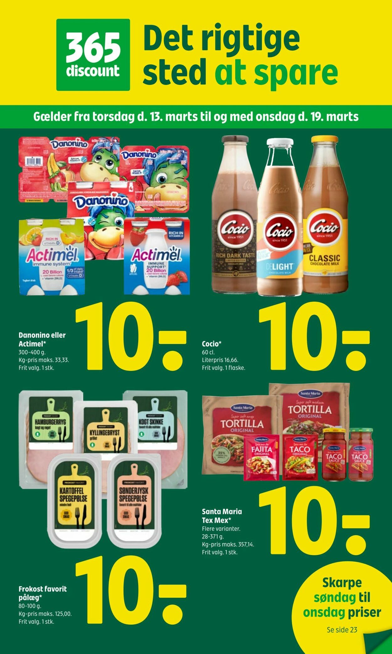 Tilbud Fakta-Coop 365discount 13.03.2025 - 19.03.2025