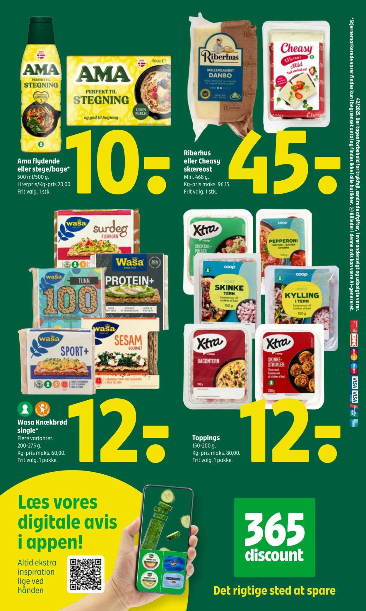 Tilbud Fakta-Coop 365discount 16.10.2025 - 22.10.2025