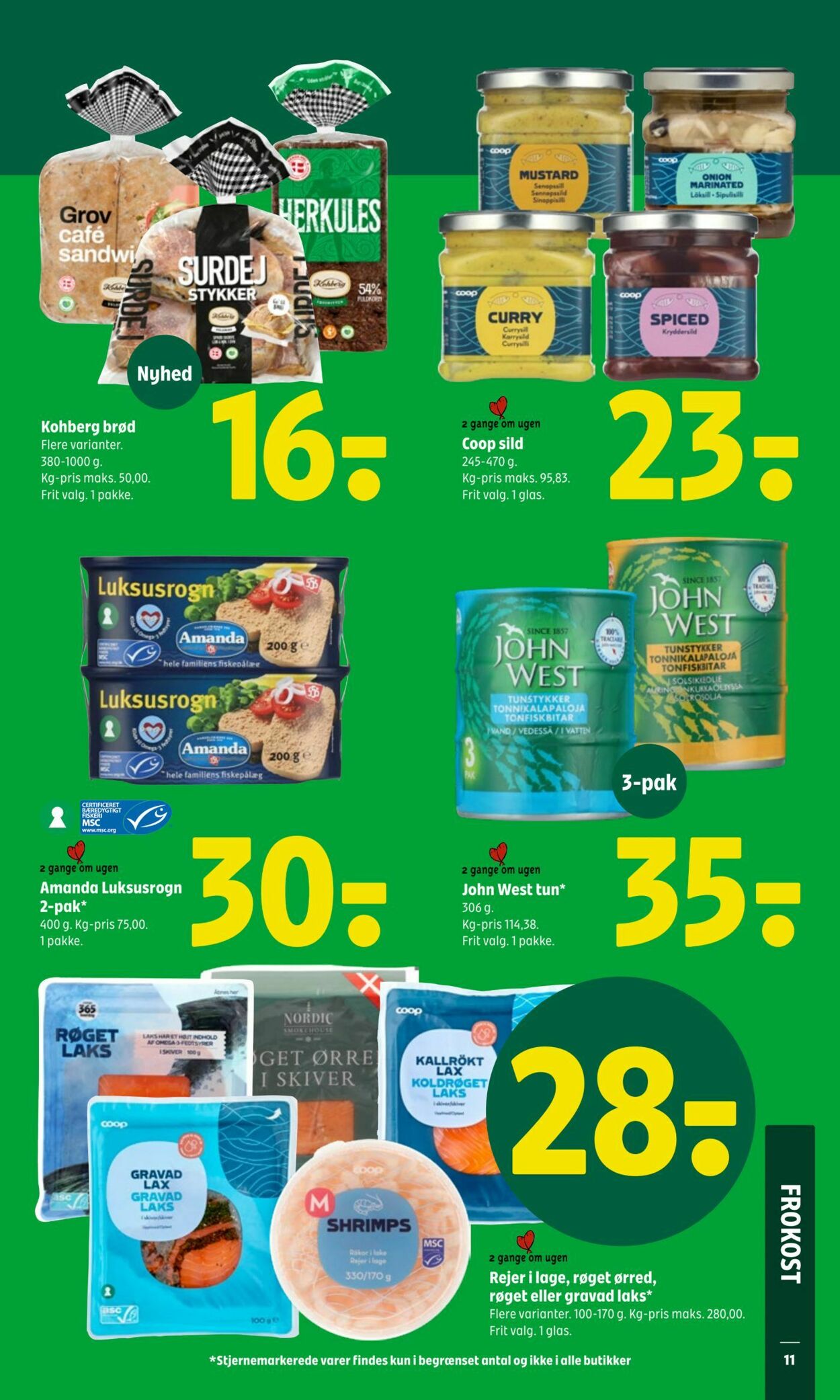 Tilbud Fakta-Coop 365discount 16.10.2025 - 22.10.2025