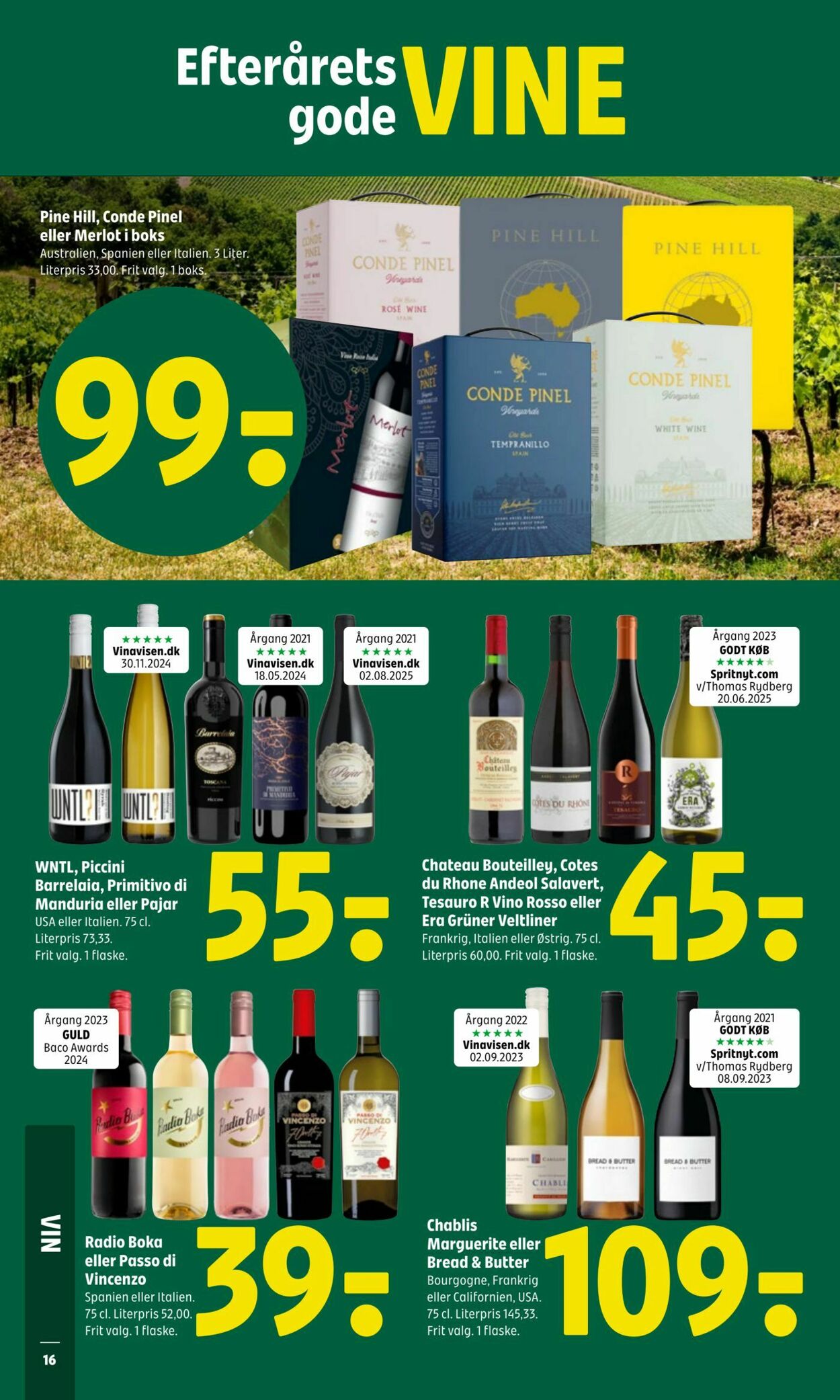 Tilbud Fakta-Coop 365discount 16.10.2025 - 22.10.2025